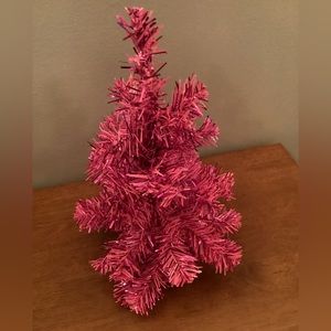SOLD! Hot Pink Tabletop Christmas Tree